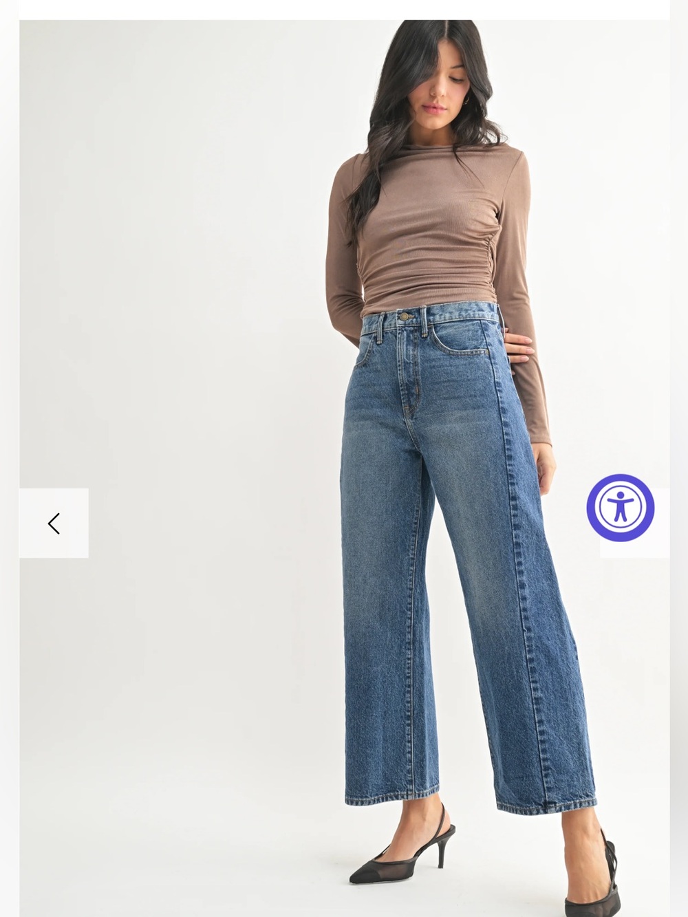 NWT Just Black Denim barrel jeans - Picture 2 of 8